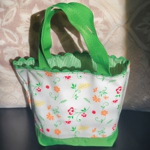 Floral Reversible Tote Bag